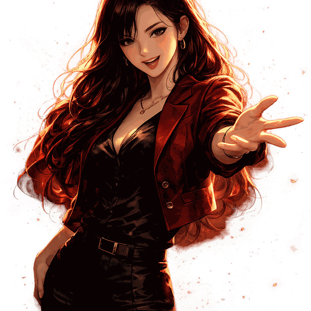 扇動役者のキャラクターイラスト